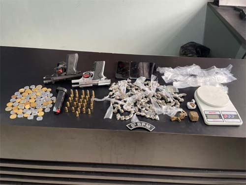 Operações de Segurança em Alagoas Resultam na Apreensão de Múltiplas Armas e Drogas em Uma Semana