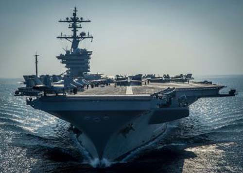 Aliados silenciam e chineses debocham de gafe dos EUA com porta-aviões