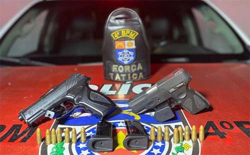 Polícia Militar apreende 20 armas de fogo na primeira semana de março