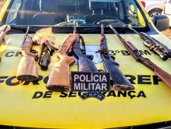 De janeiro a outubro, mais de 1250 armas de fogo foram apreendidas em Alagoas