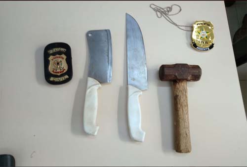 PC e CBM encontram em açude armas utilizadas para matar adolescente no Sertão