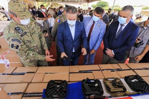 Governo entregou novas viaturas blindadas e armamentos para Polícia Civil nesta terça (9)