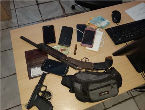 Presos no Pilar assaltantes de transporte complementar