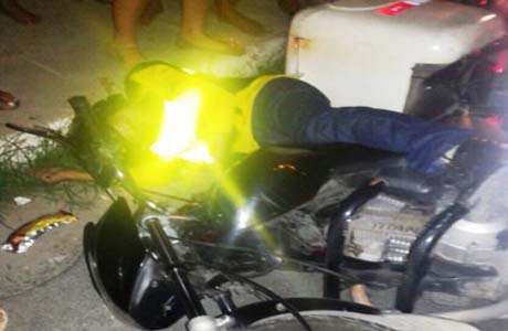 Briga de trânsito termina em morte no Santo Eduardo; Motoqueiro foi baleado nas costas e na cabeça