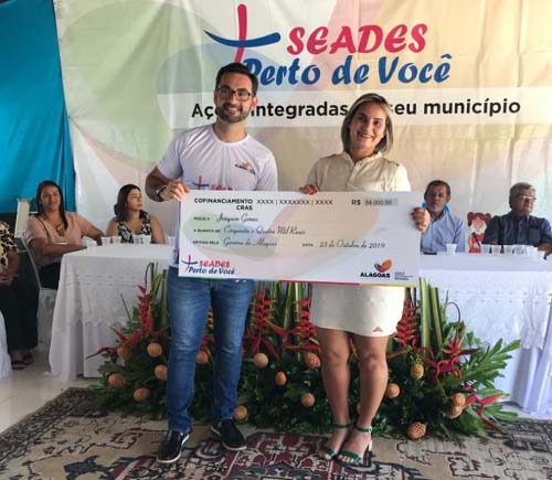 Assistência Social de Joaquim Gomes participa da Sétima Edição da Ação “SEADES + Perto de Você” em São José da Lage