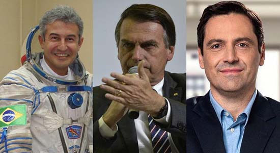 Príncipe como vice? Jair Bolsonaro diz que prefere um astronauta