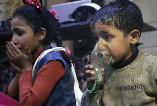 Ataque com gás deixa mais de 40 pessoas mortas na Síria