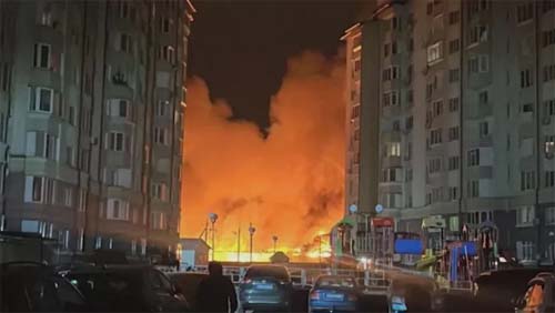 Ataque Aéreo Russo na Ucrânia Resulta em Morte de Mínimo Cinco Civis