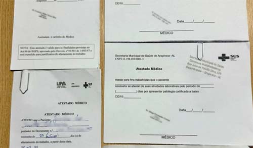 Mulher é detida por comercializar atestados médicos falsificados em Arapiraca