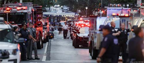 Atirador mata 4 pessoas em prédio comercial em Nova York