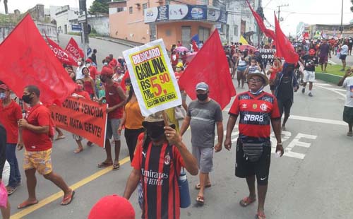 Mais um manifesto contra Bolsonaro foi registrado ontem em Maceió