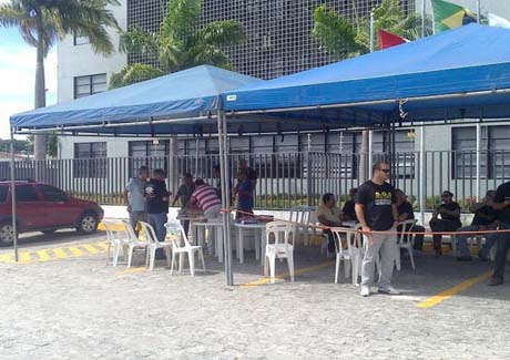Agentes da Polícia Federal realizam nova paralisação de 48 horas em AL