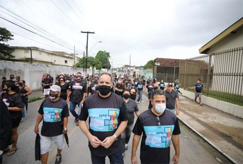 Ato Civil “Luto por Bebedouro” cobra providências na Braskem no bairro