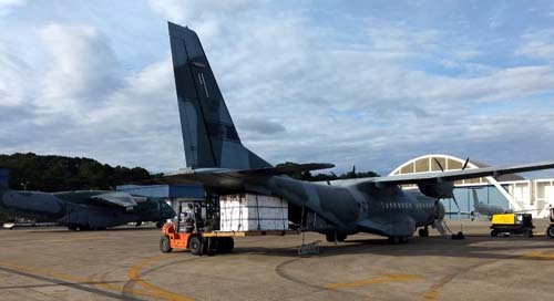 Aviões da FAB levam vacina contra covid-19 para 11 capitais