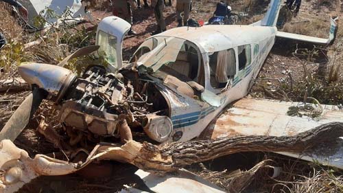 MT: Avião cai por falta de combustível e deixa quatro feridos