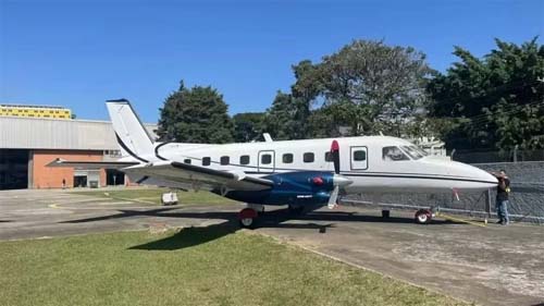 Polícia de SP apreende avião do PCC usado para transporte de droga e avaliado em R$ 5 mi