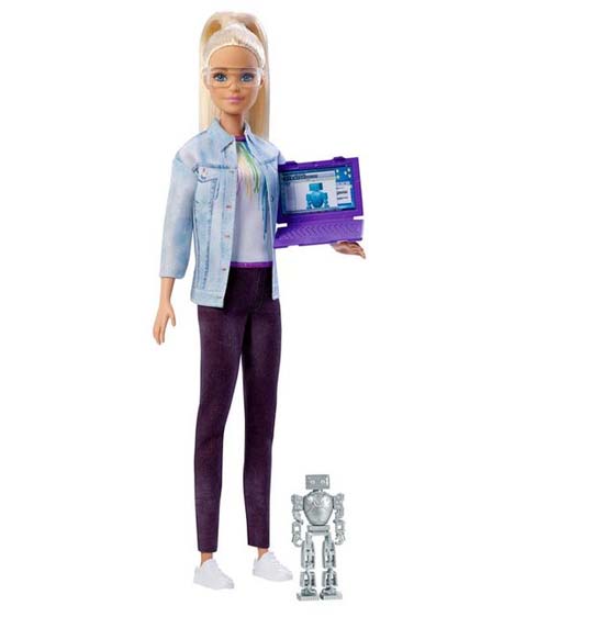 Mattel lança Barbie engenheira robótica para 'encorajar' meninas a aprender programação