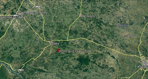 Tremor de terra é registrado no município de Batalha