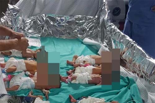 Queda de energia em Gaza desliga incubadoras e mata sete bebês