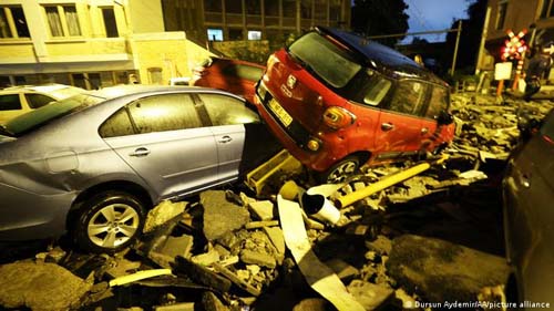 Bélgica volta a ser castigada por enchentes