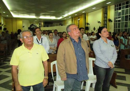 Missa na Matriz de Santa Maria Madalena celebra recuperação do prefeito Beto Baía