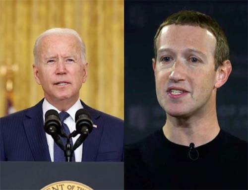 Com Joe Biden e Zuckerberg, Rússia divulga lista de 963 americanos banidos