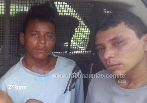 PM prende dois foragidos da Justiça que estavam em escondidos na cidade de Santana do Mundaú