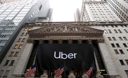 Uber estreia na Bolsa com valor de mercado de 82,4 bilhões de dólares