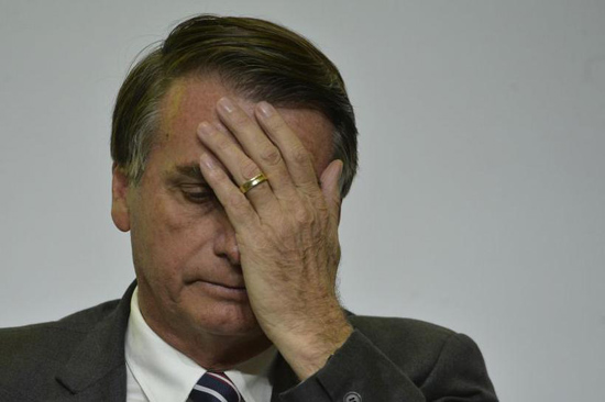 Desaprovação a Bolsonaro sobe a 64%, diz Ipsos; Alckmin tem pior situação
