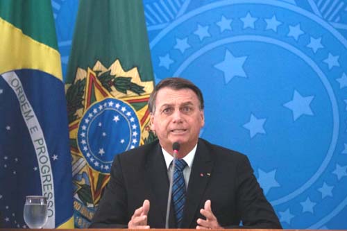 “Eu não quero interferir no ICMS, não é verdade isso”, diz Bolsonaro