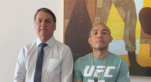 Nos EUA, Bolsonaro ficará hospedado em casa do lutador José Aldo