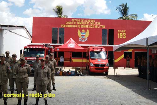 3º Grupamento do Corpo de Bombeiros Militar que atende a Região Serrana dos Quilombos passa a atender pelo numero 193