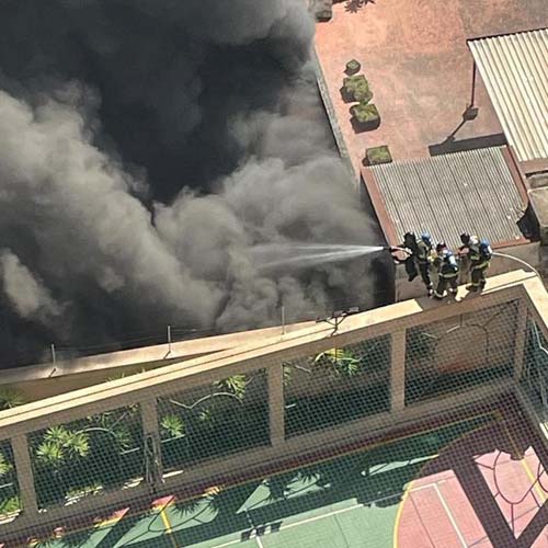 Incêndio em prédio comercial, na zona sul de SP, mobiliza 14 viaturas
