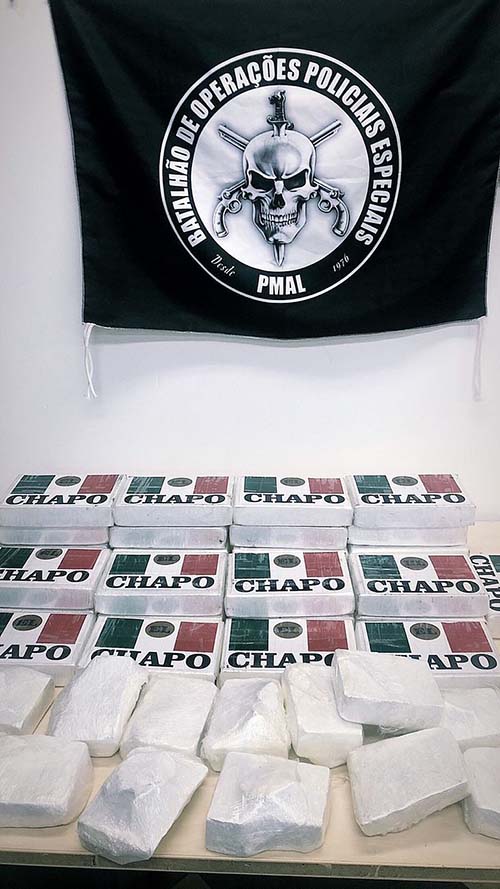 PM faz maior apreensão de cocaína em Maceió neste ano; droga é avaliada em mais de R$ 1 milhão