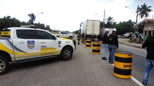 BPRv inicia operação para fiscalizar rodovias de Alagoas durante o Natal