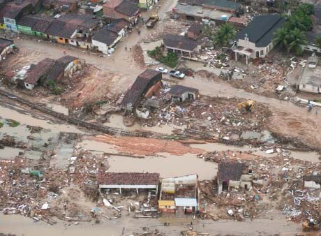 Destruída por enchente, Branquinha ganha área para construir a Prefeitura
