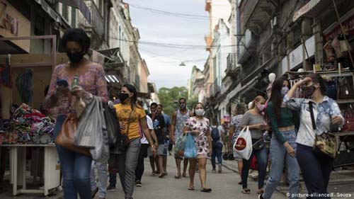 OCDE prevê que Brasil crescerá 3,7% em 2021 se frear pandemia