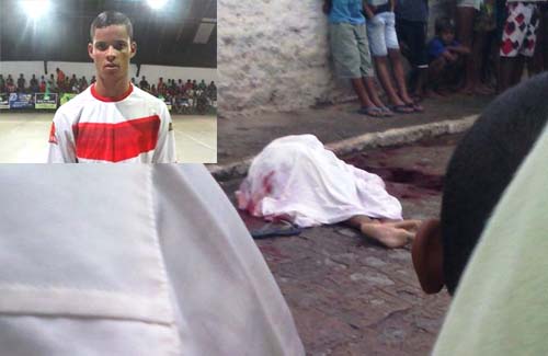 Jovem envolvido em assaltos é executado com vários disparos de arma de fogo
