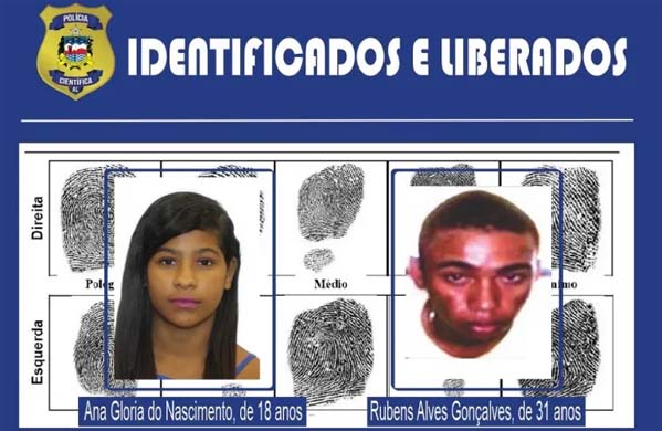 Perícia identifica mulher achada em canavial e homem morto ao atirar na PF