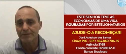 Caminhoneiro alagoano perde R$ 120 mil em golpe pela internet e pede ajuda