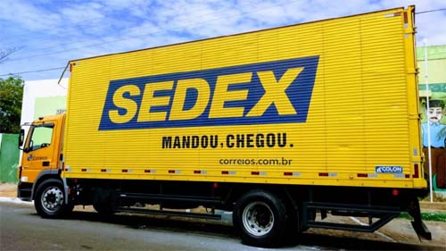 Caminhão dos Correios é usado em transporte de drogas