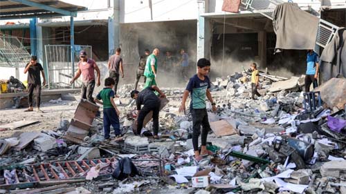Ataque em campo de refugiados em Gaza mata dez familiares de líder do Hamas