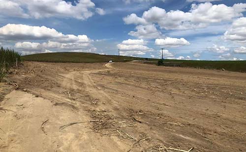 Canteiro de obras para pavimentação da Serra da Catita começa a ser montado