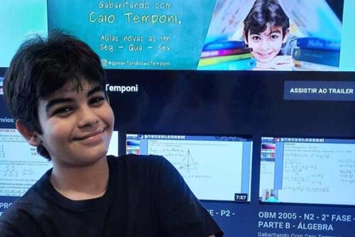 Menino prodígio brilha no Enem