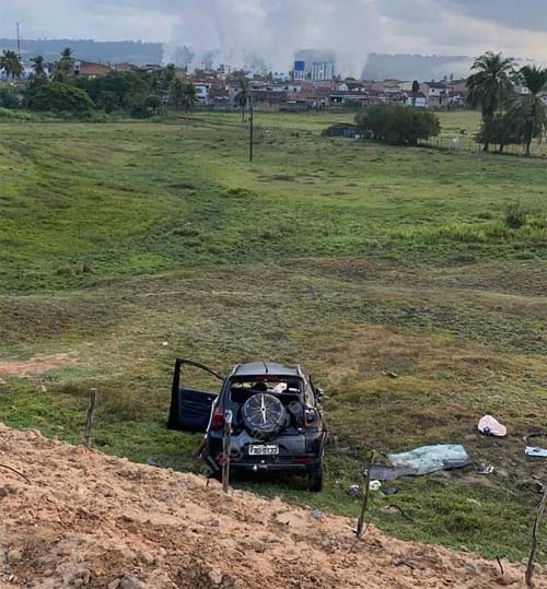 Capotamento deixa quatro pessoas feridas em São Miguel dos Campos