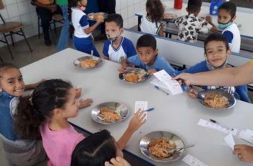 Educação realiza testes para inserir carne de jaca no cardápio da alimentação escolar