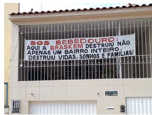Bebedouro em Maceió: o alerta nas casas de vidas, sonhos e famílias destruídas