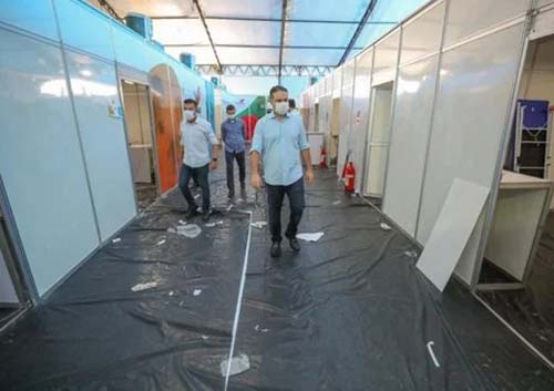 Hospital de Campanha começa a funcionar amanhã dia 21