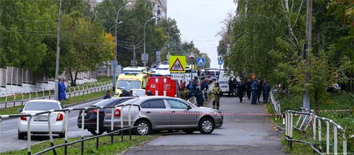 Atirador que matou 15 na Rússia era ex-aluno da escola