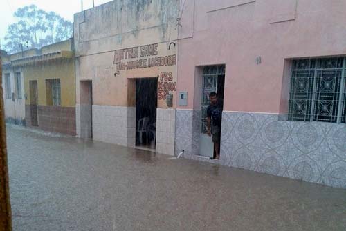 Chuva de granizo assusta moradores do município de Pindoba, em Alagoas